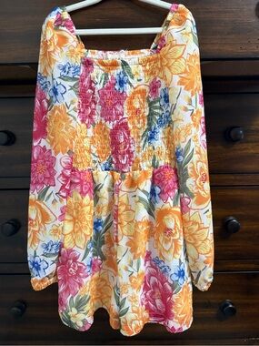 Girls' Floral Romper